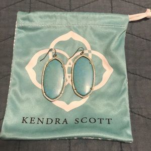 Kendra Scott Danielle Earrings- in Turquoise